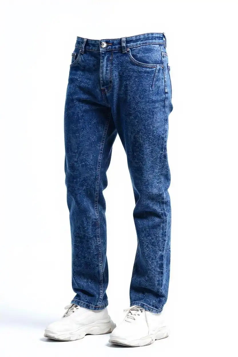Authentic Straight Fit Indigo Jeans Supplier For Hungary