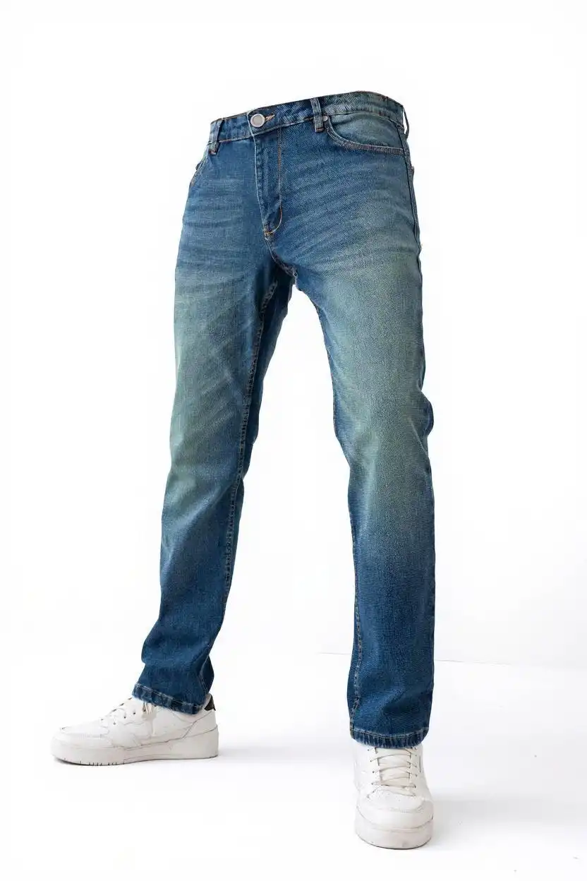 Reliable Straight Fit Vintage Blue Jeans Supplier For France